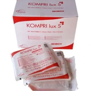 Kompres gazowy jałowy 17N 8W KOMPRI lux S - 7,5x7,5cm (10szt./blister)