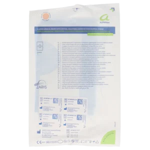 Serweta operacyjna 45x75cm jałowa przylepna z otworem 6x8cm ALPHA-tex