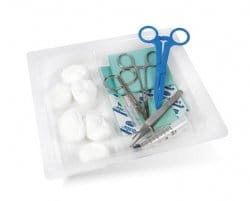 Zestaw do zakładania szwów ze znieczuleniem HARTMAN